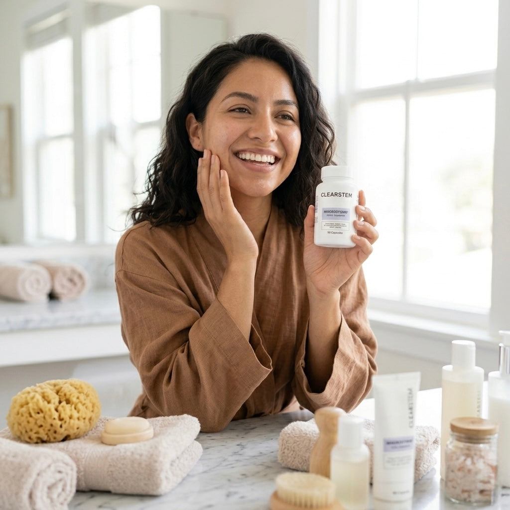 CLEARSTEM: Cápsulas Anti Acné Hormonal Suplemento #1 de EE.UU