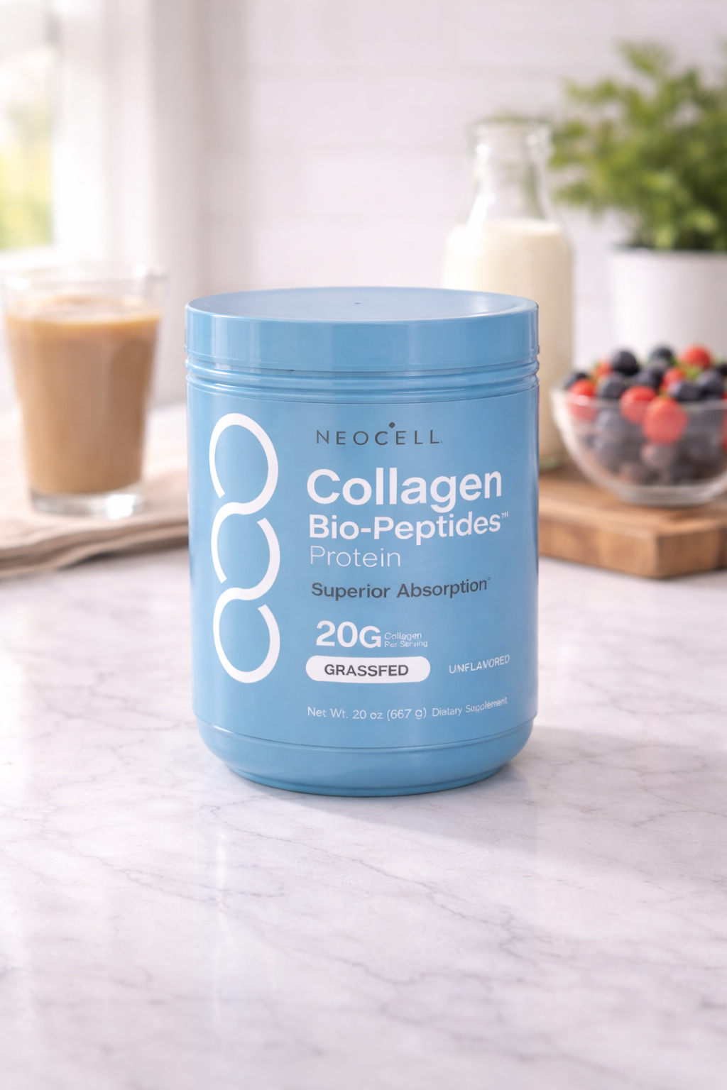 Colágeno NeoCell Bio-Peptides 567g Original – Sin Sabor Apoyo diario para tu piel