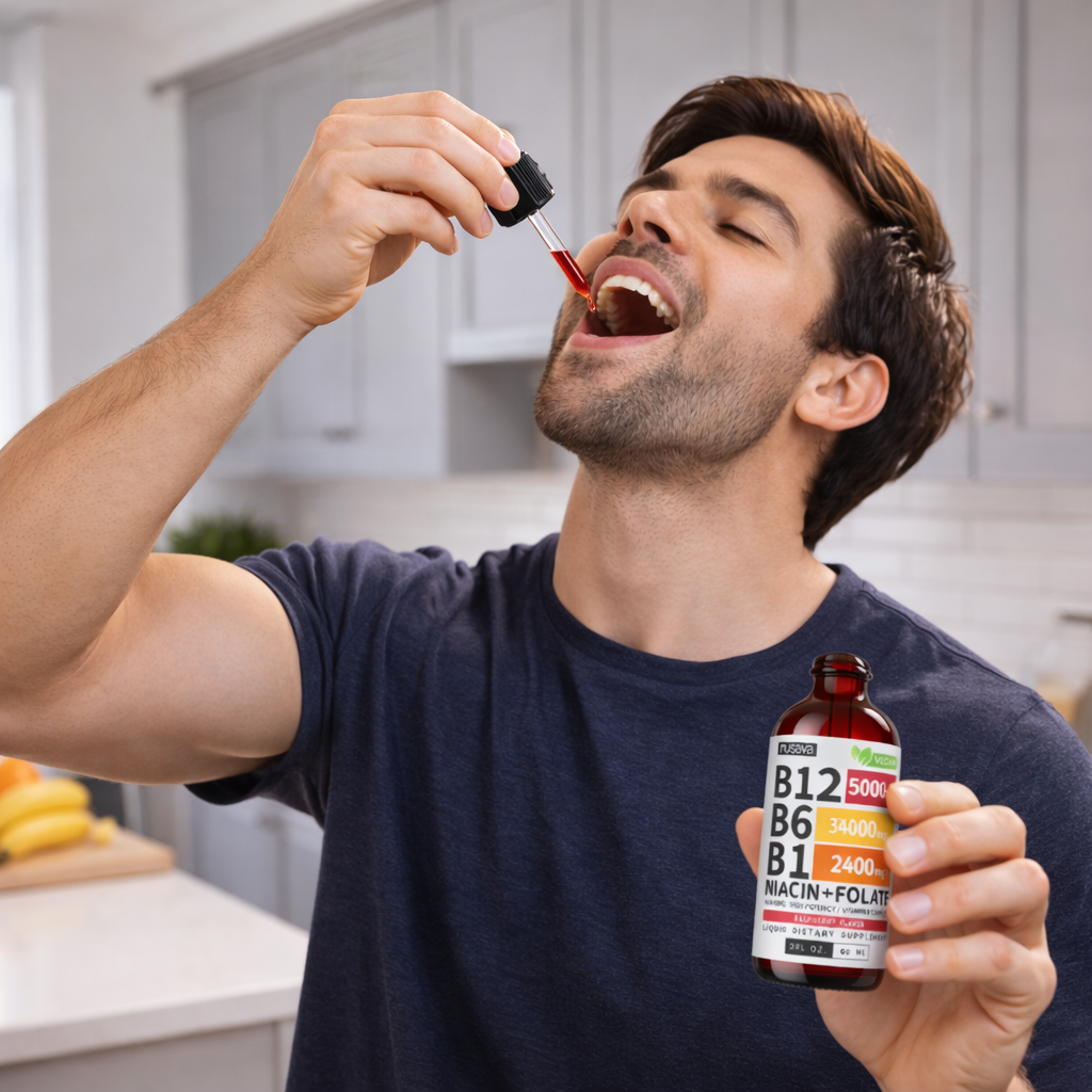 2 Unidades Mega B Complex 5000mg con B12, B6, B1: Energía y vitalidad diaria