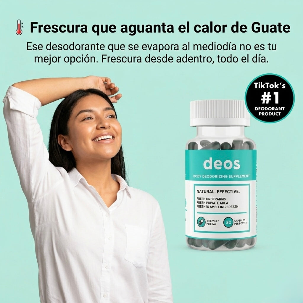 ChloroFresh: Desodorante Interno en Cápsulas con Clorofila Activa que Neutraliza Olores desde el Sistema Digestivo y Mejora el Equilibrio Corporal