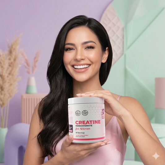 CreatineGlow: Suplemento de Creatina Monohidratada que Potencia tu Energía, Mejora tu Rendimiento y Define tu Cuerpo con un Efecto Glow Fitness desde las Primeras Semanas