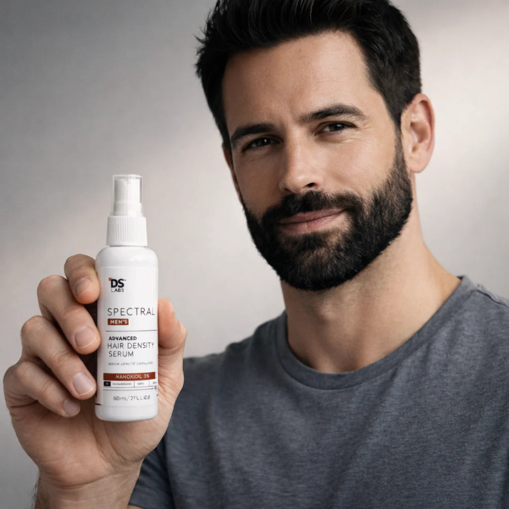 Spectral Men's :Recupera densidad en barba y entradas + PDF edición privada capilar