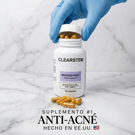 CLEARSTEM: Cápsulas Anti Acné Hormonal Suplemento #1 de EE.UU